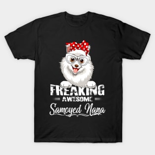 Freaking Awesome Samoyed Nana T-Shirt